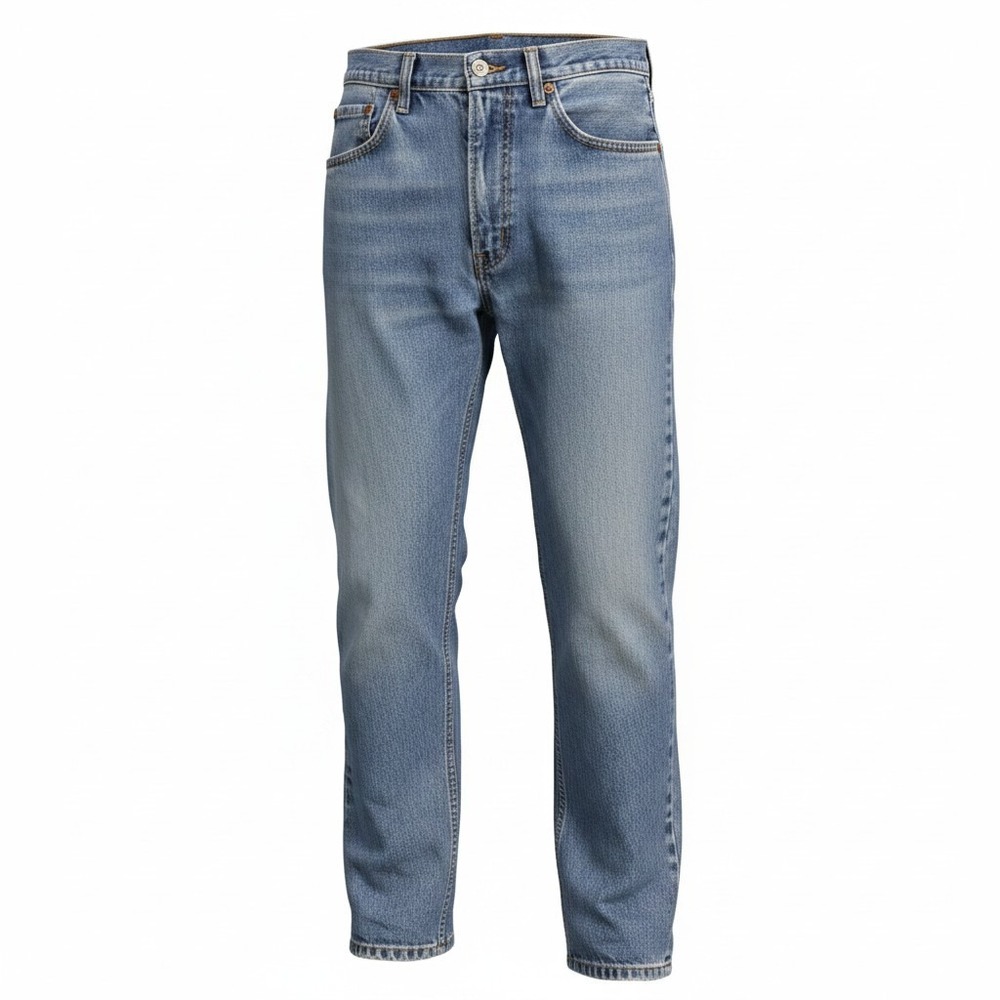 Jeans Levi's 505 W34 L29 Mens Blue Excellent Regular‎ Fit Straight Leg Denim
